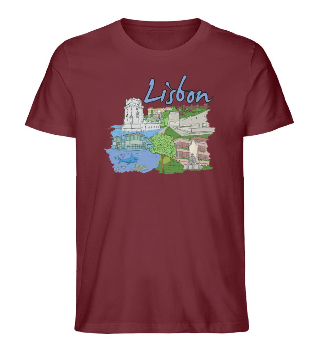 Lissabon - Herren Premium Organic Shirt - AQ.Vogue