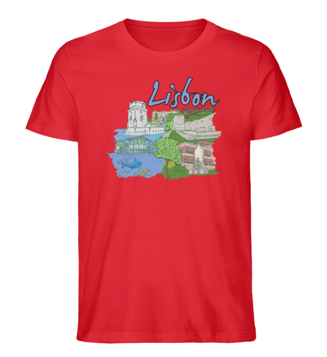 Lissabon - Herren Premium Organic Shirt - AQ.Vogue
