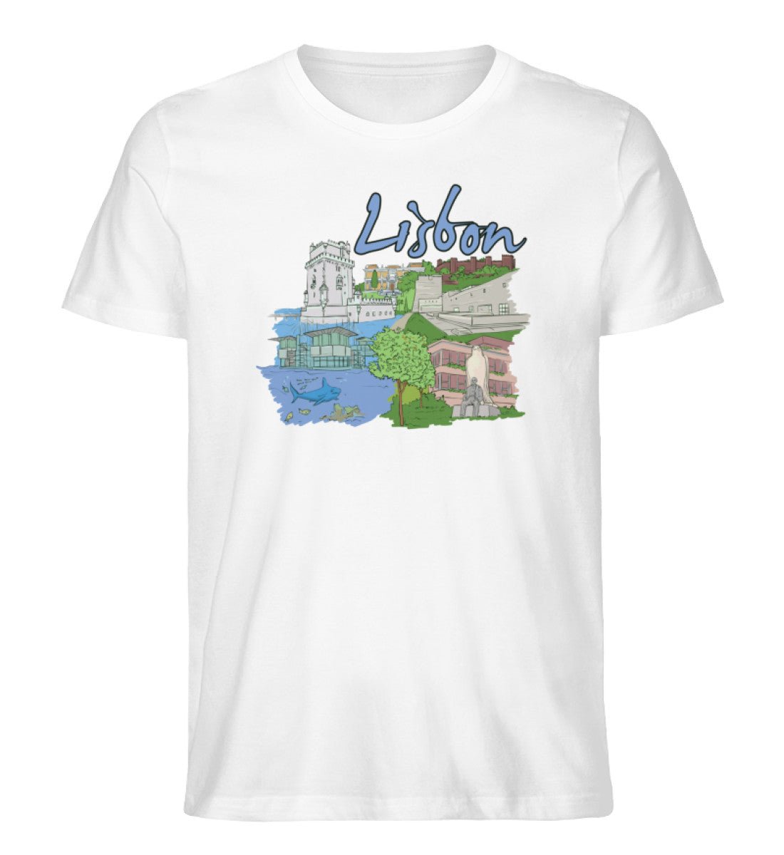 Lissabon - Herren Premium Organic Shirt - AQ.Vogue