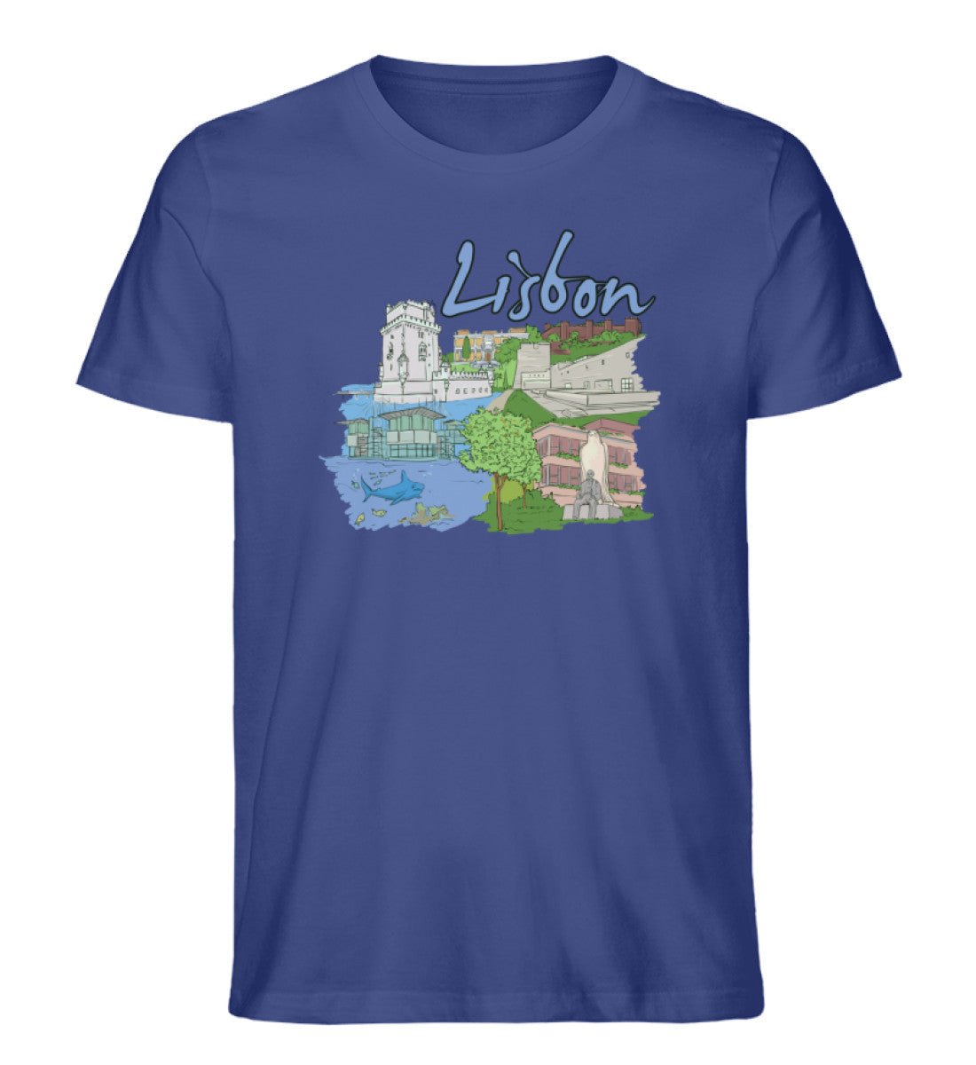Lissabon - Herren Premium Organic Shirt - AQ.Vogue