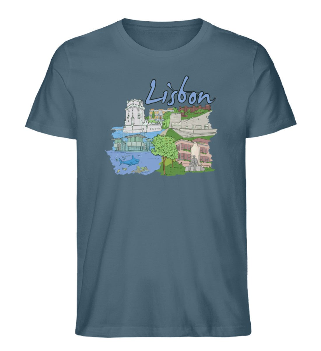 Lissabon - Herren Premium Organic Shirt - AQ.Vogue