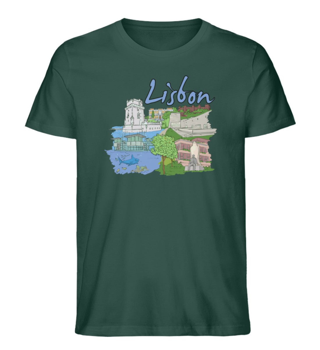 Lissabon - Herren Premium Organic Shirt - AQ.Vogue
