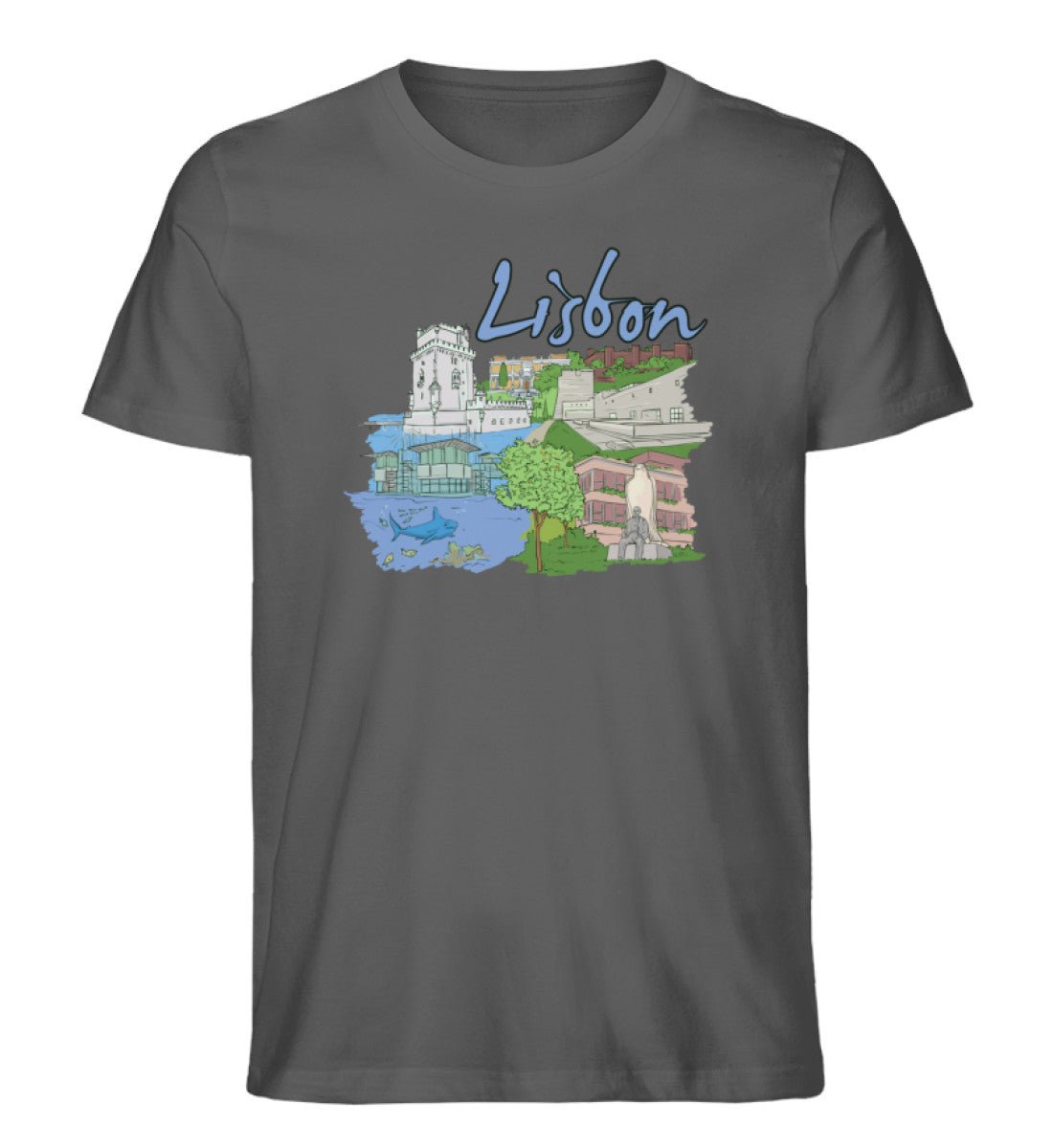 Lissabon - Herren Premium Organic Shirt - AQ.Vogue