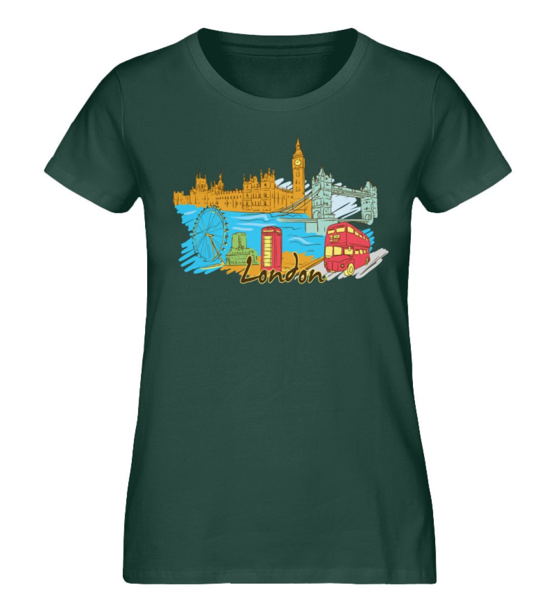 London - Damen Premium Organic Shirt - AQ.Vogue