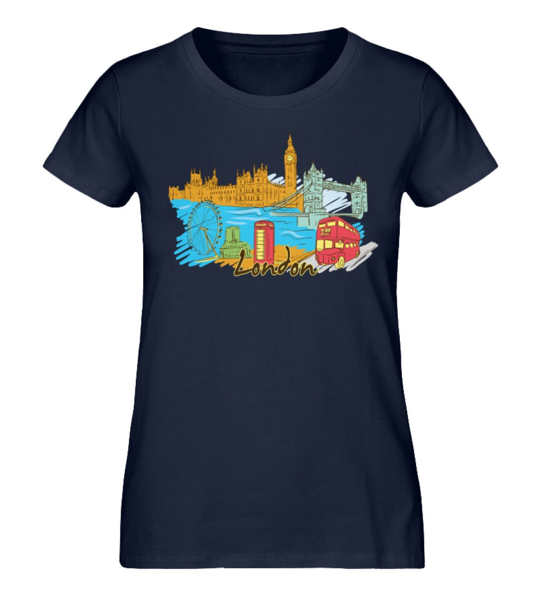 London - Damen Premium Organic Shirt - AQ.Vogue