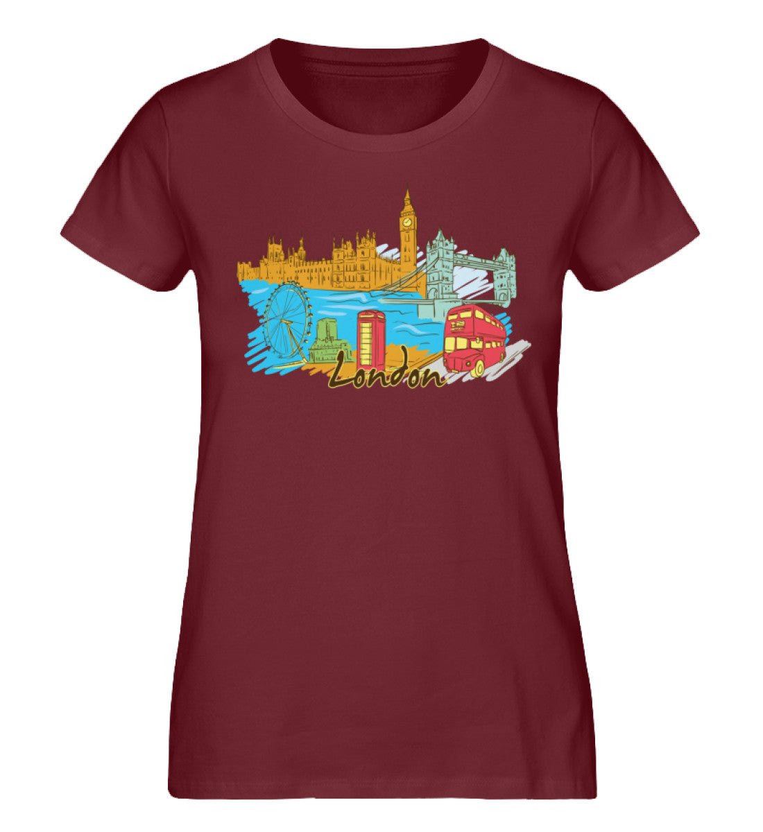 London - Damen Premium Organic Shirt - AQ.Vogue