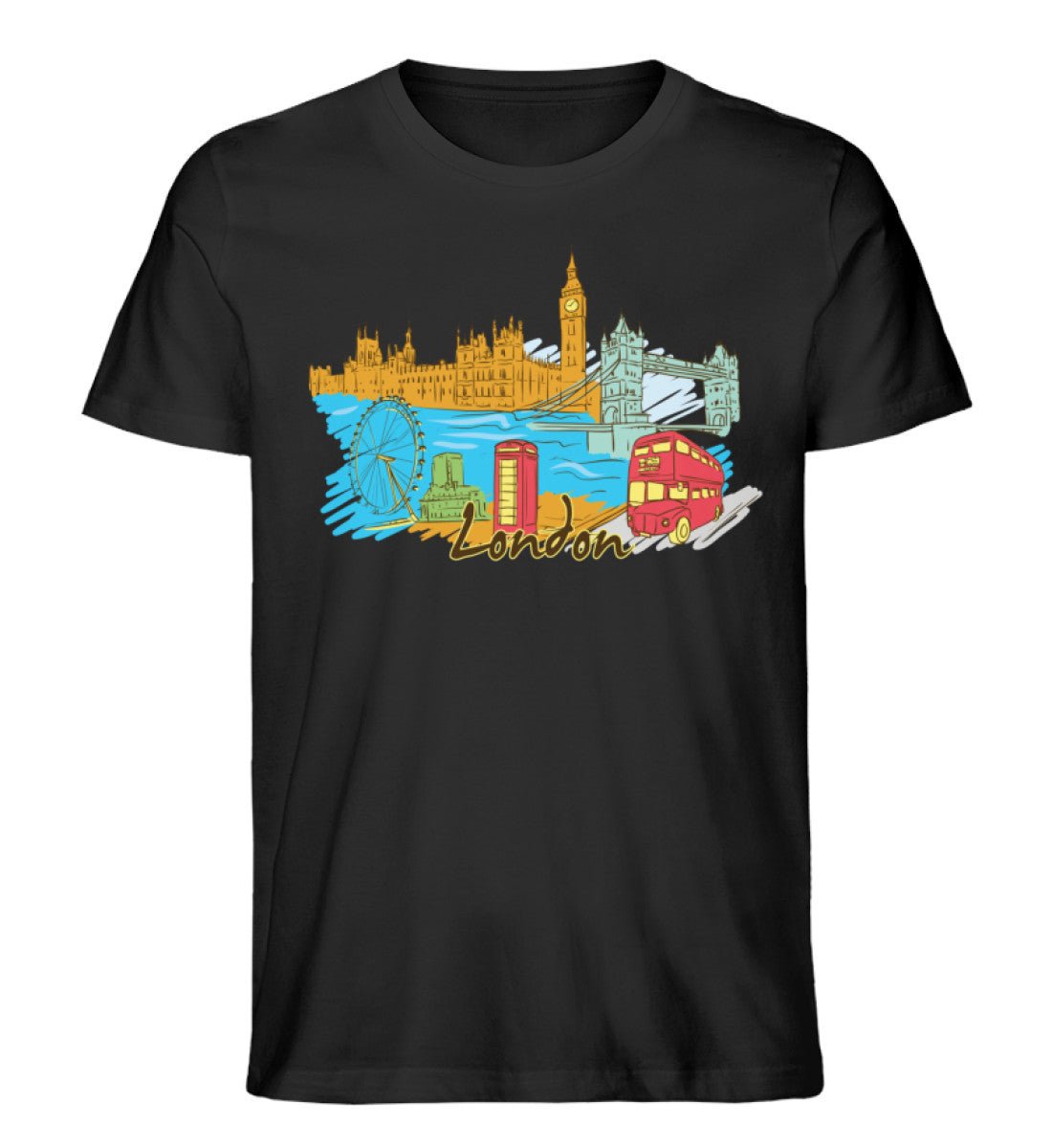 London - Herren Premium Organic Shirt - AQ.Vogue