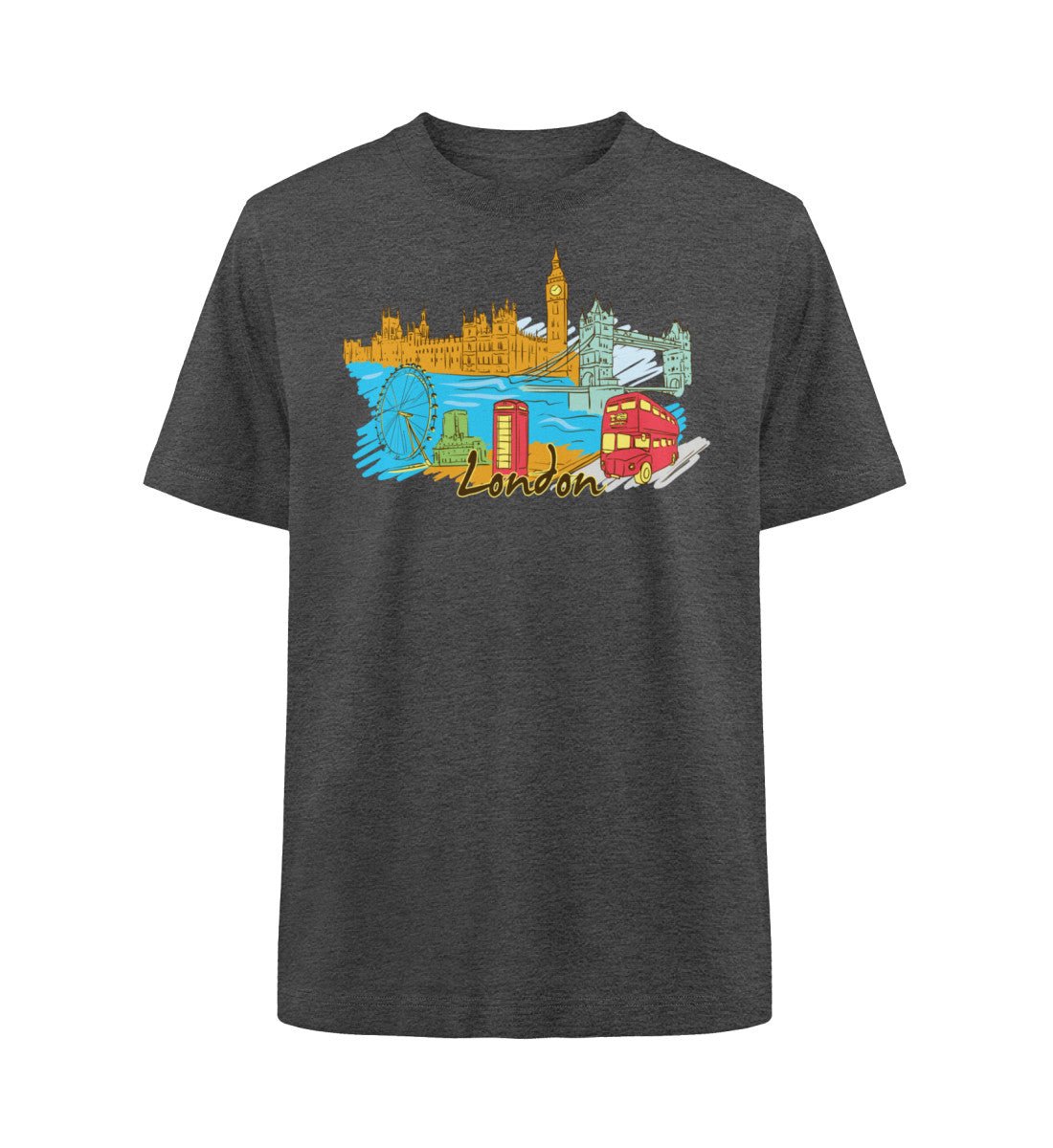 London - Organic Heavy Oversized T-Shirt - AQ.Vogue