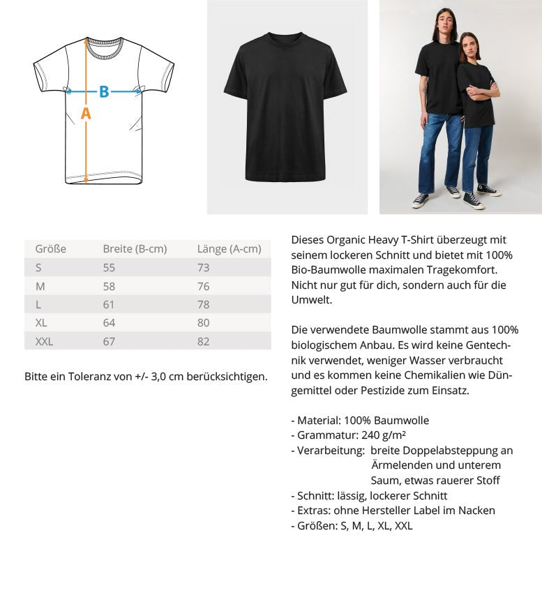 London - Organic Heavy Oversized T-Shirt - AQ.Vogue