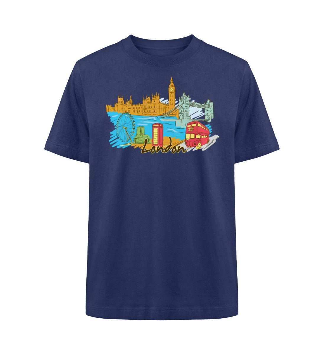London - Organic Heavy Oversized T-Shirt - AQ.Vogue