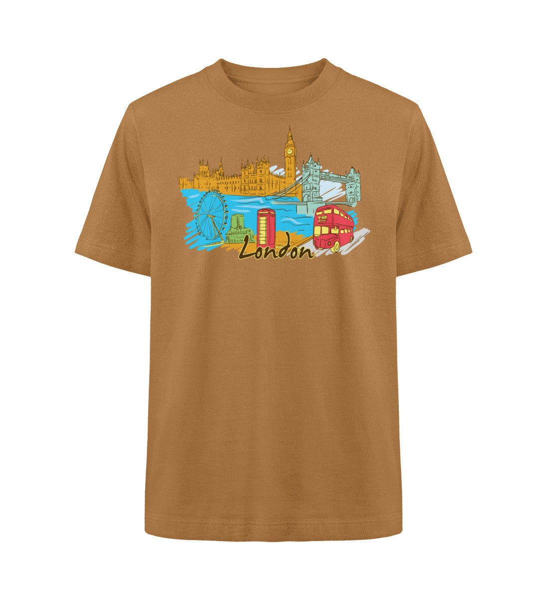 London - Organic Heavy Oversized T-Shirt - AQ.Vogue