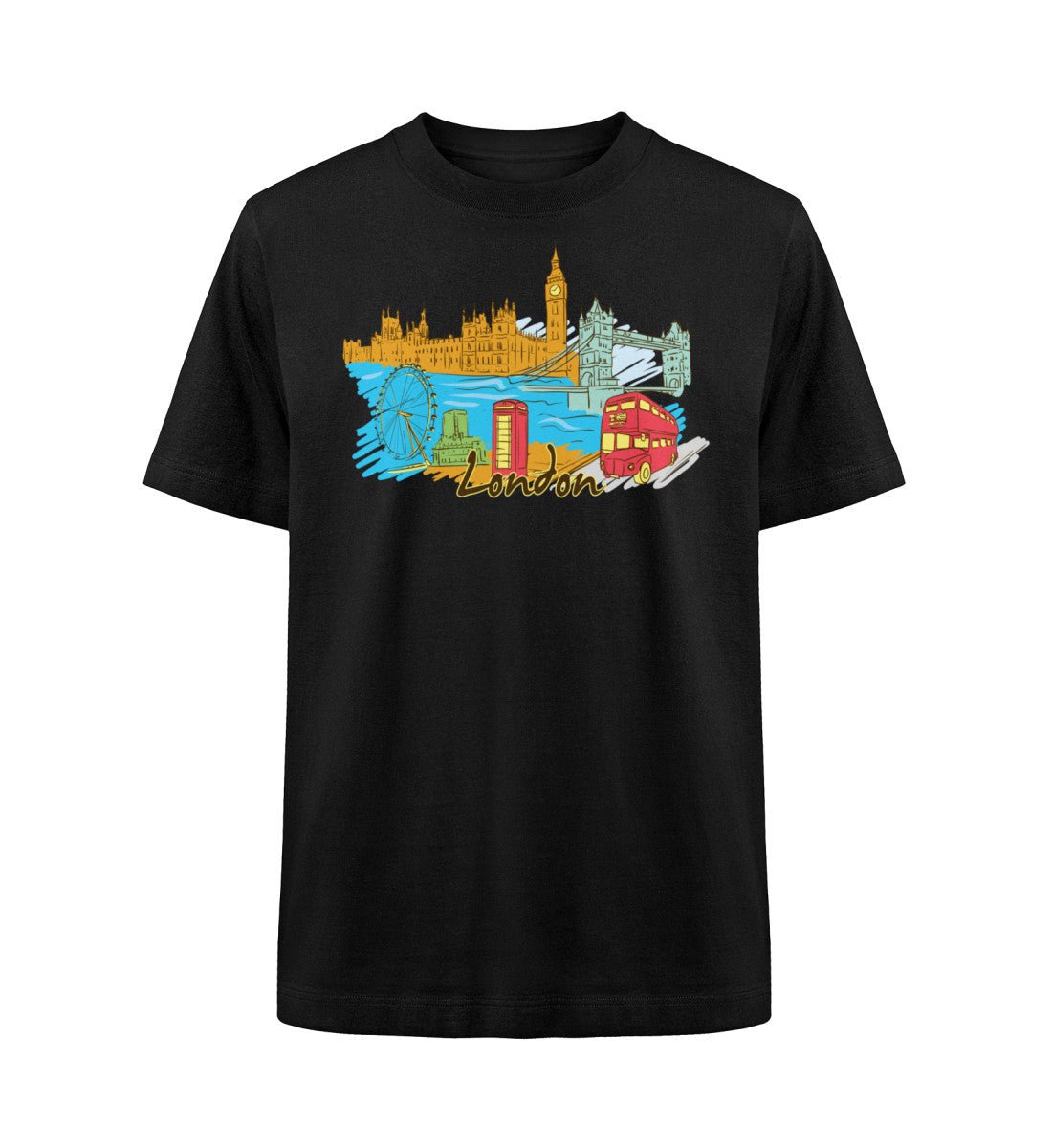 London - Organic Heavy Oversized T-Shirt - AQ.Vogue