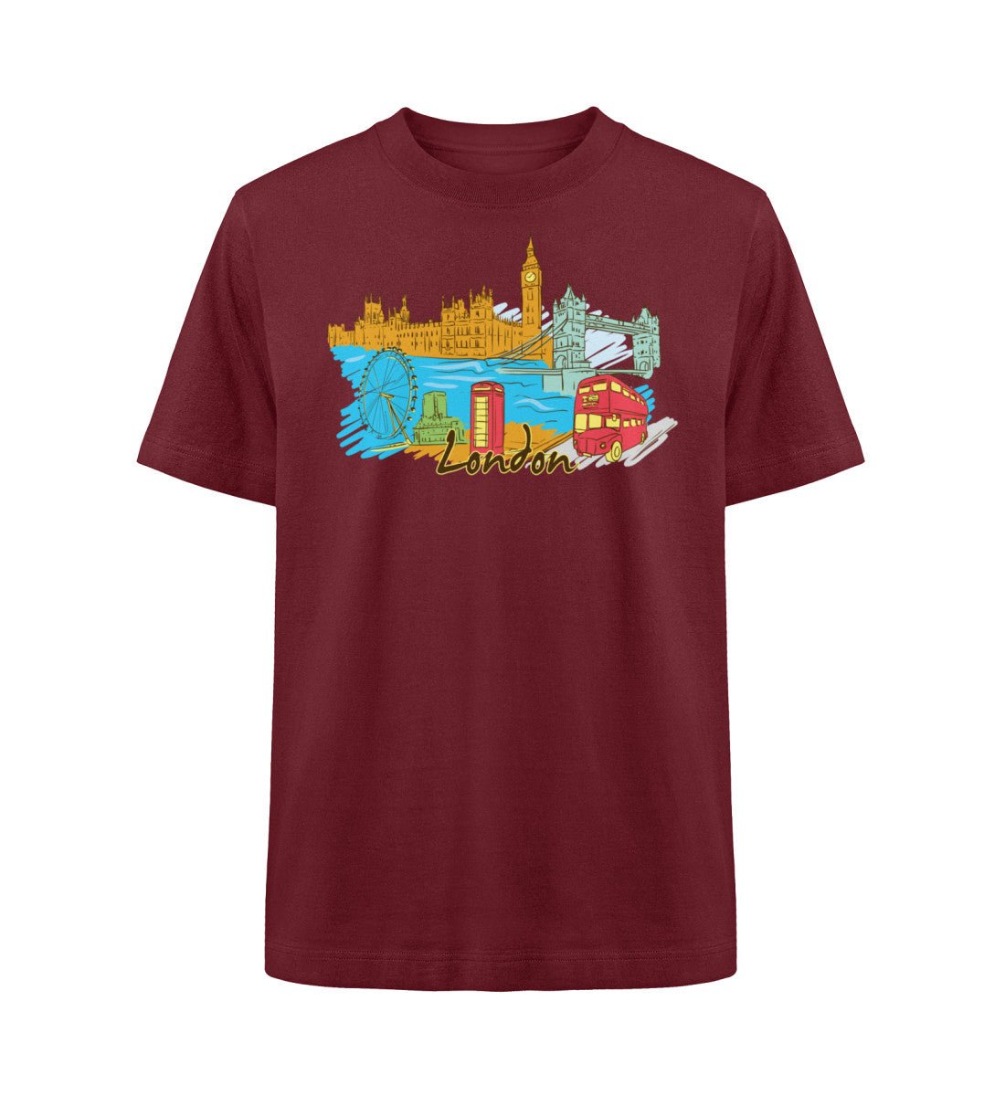 London - Organic Heavy Oversized T-Shirt - AQ.Vogue