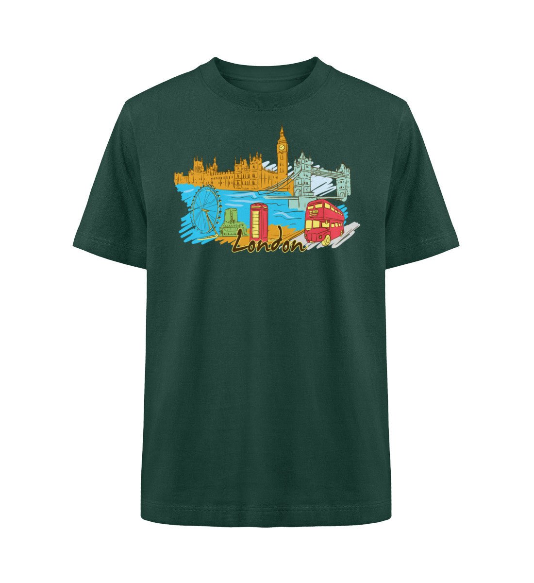London - Organic Heavy Oversized T-Shirt - AQ.Vogue