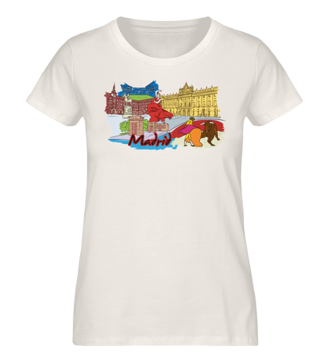 Madrid - Damen Premium Organic Shirt - AQ.Vogue