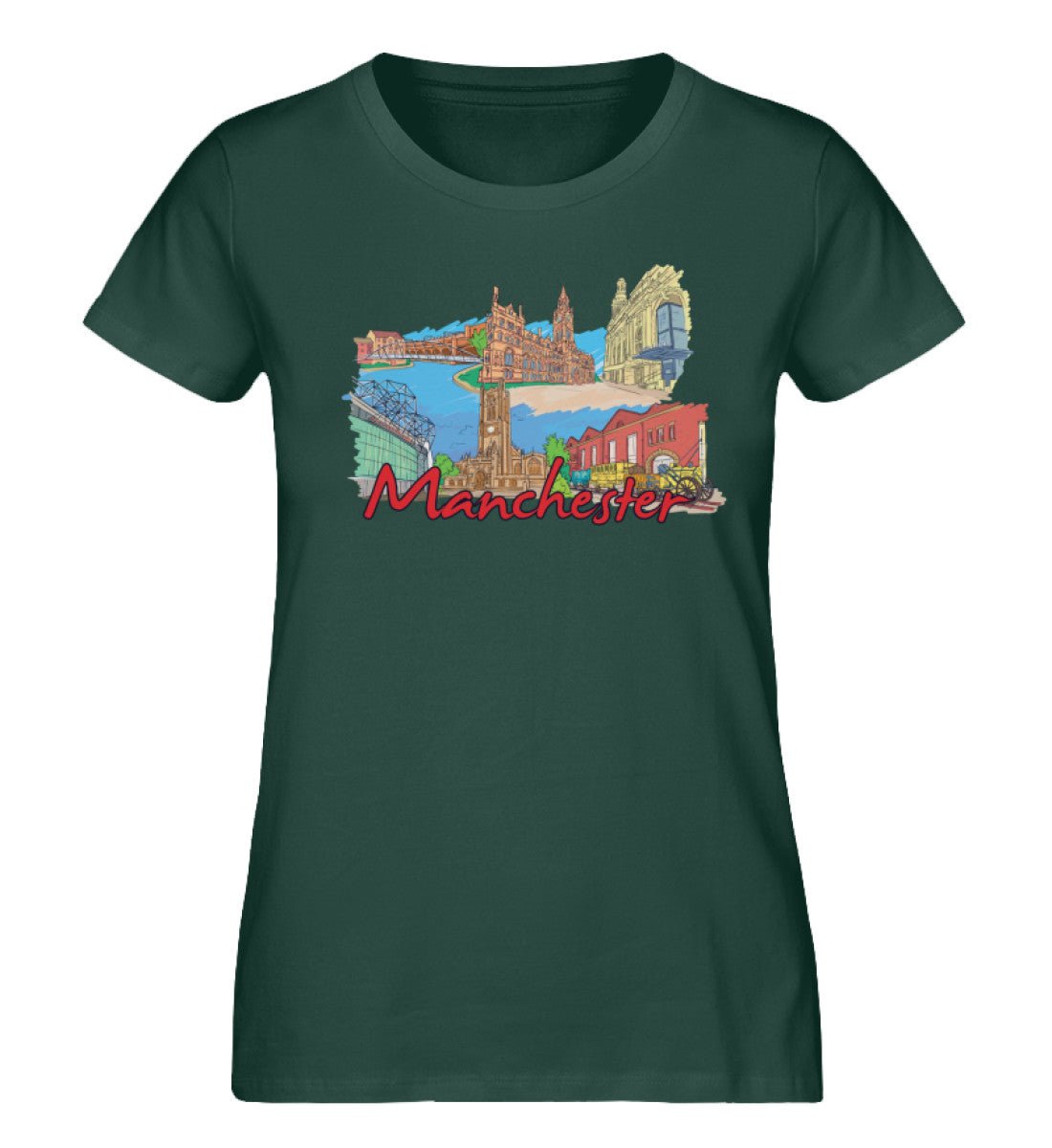 Manchester - Damen Premium Organic Shirt - AQ.Vogue
