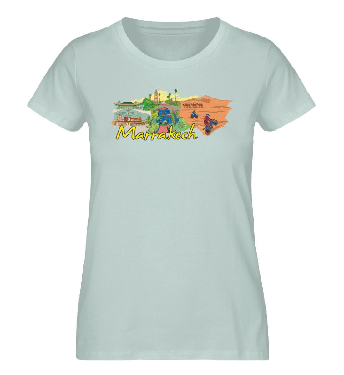 Marrakesh - Damen Premium Organic Shirt - AQ.Vogue