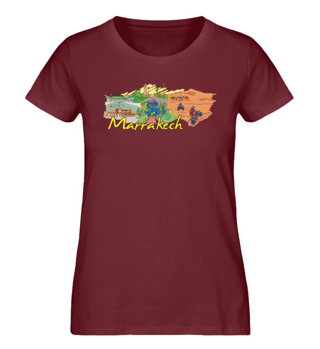 Marrakesh - Damen Premium Organic Shirt - AQ.Vogue
