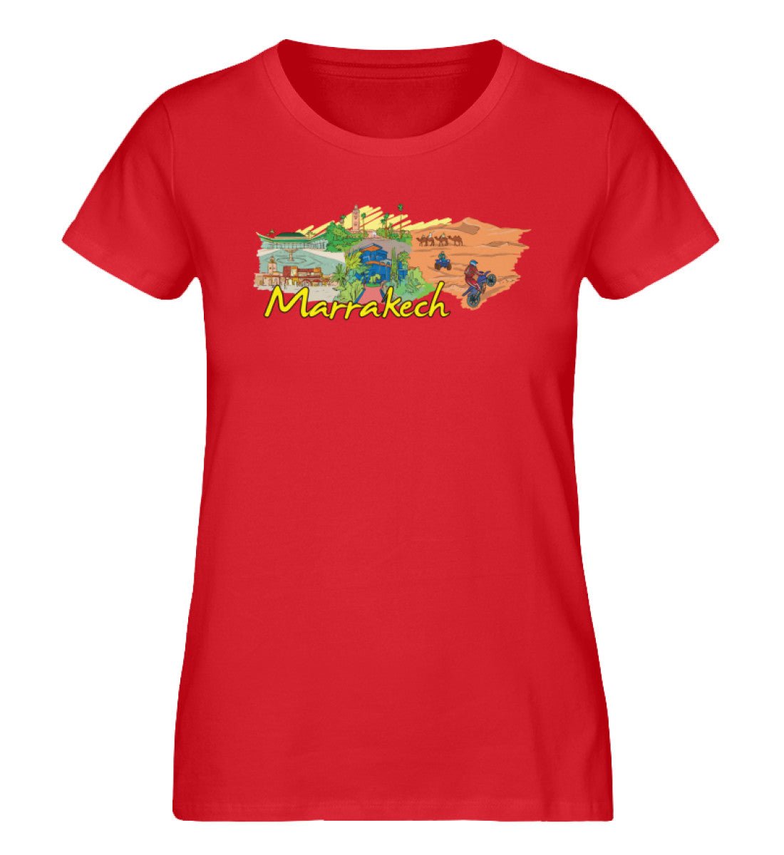 Marrakesh - Damen Premium Organic Shirt - AQ.Vogue