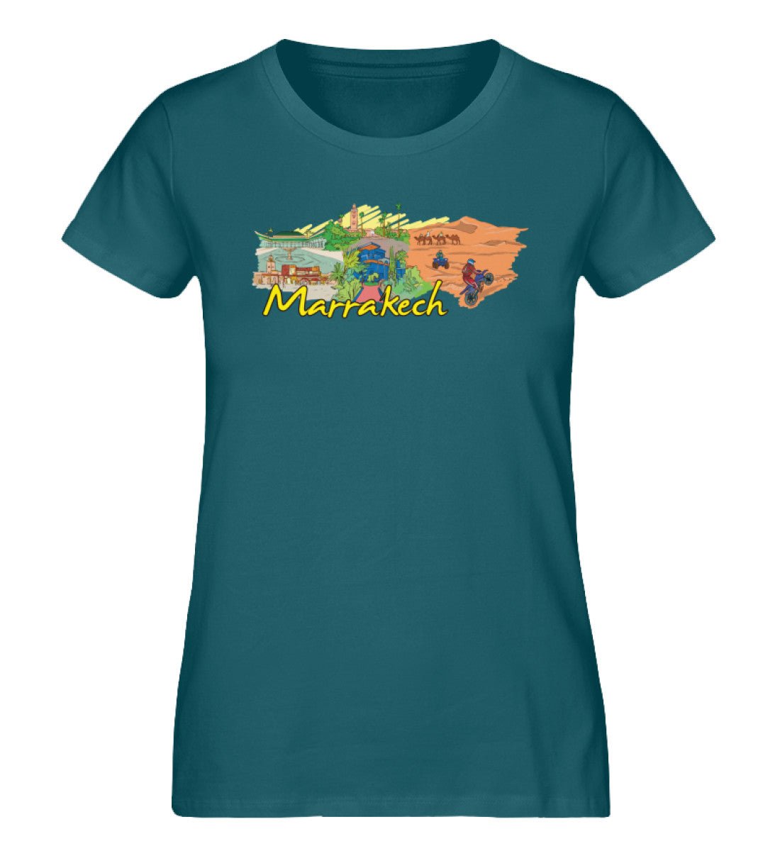 Marrakesh - Damen Premium Organic Shirt - AQ.Vogue