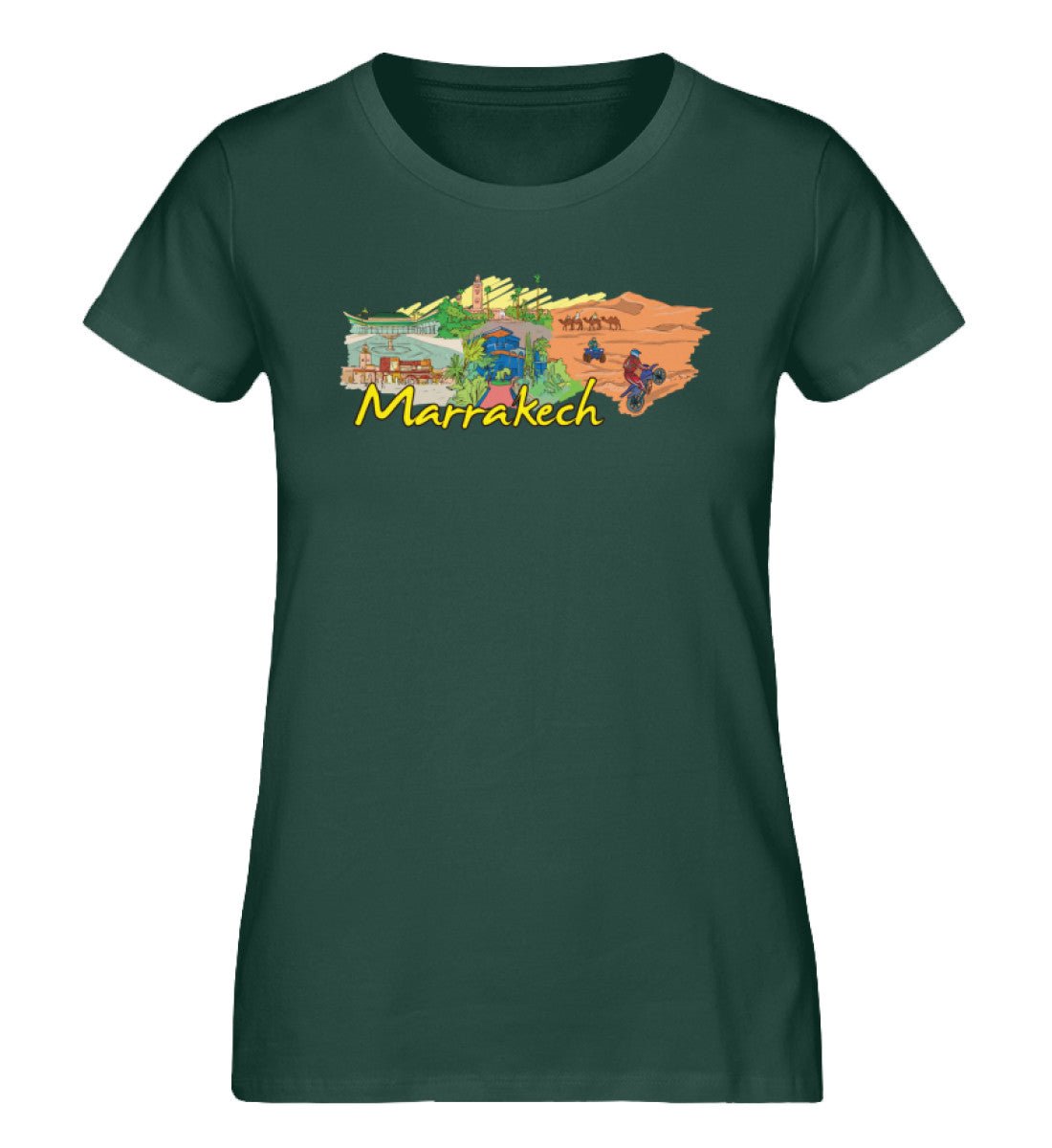 Marrakesh - Damen Premium Organic Shirt - AQ.Vogue