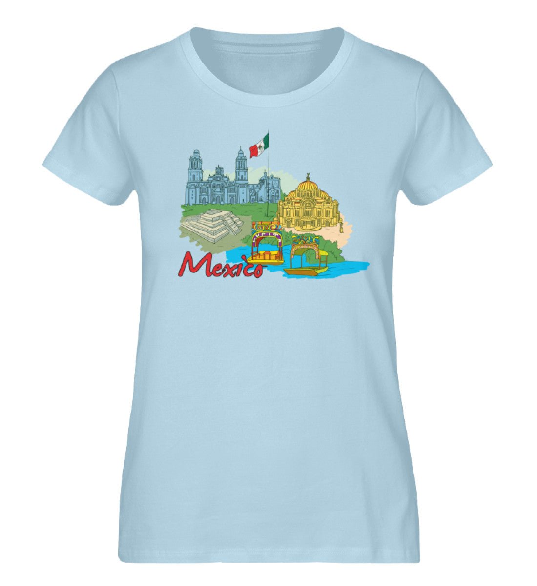 Mexico - Damen Premium Organic Shirt - AQ.Vogue