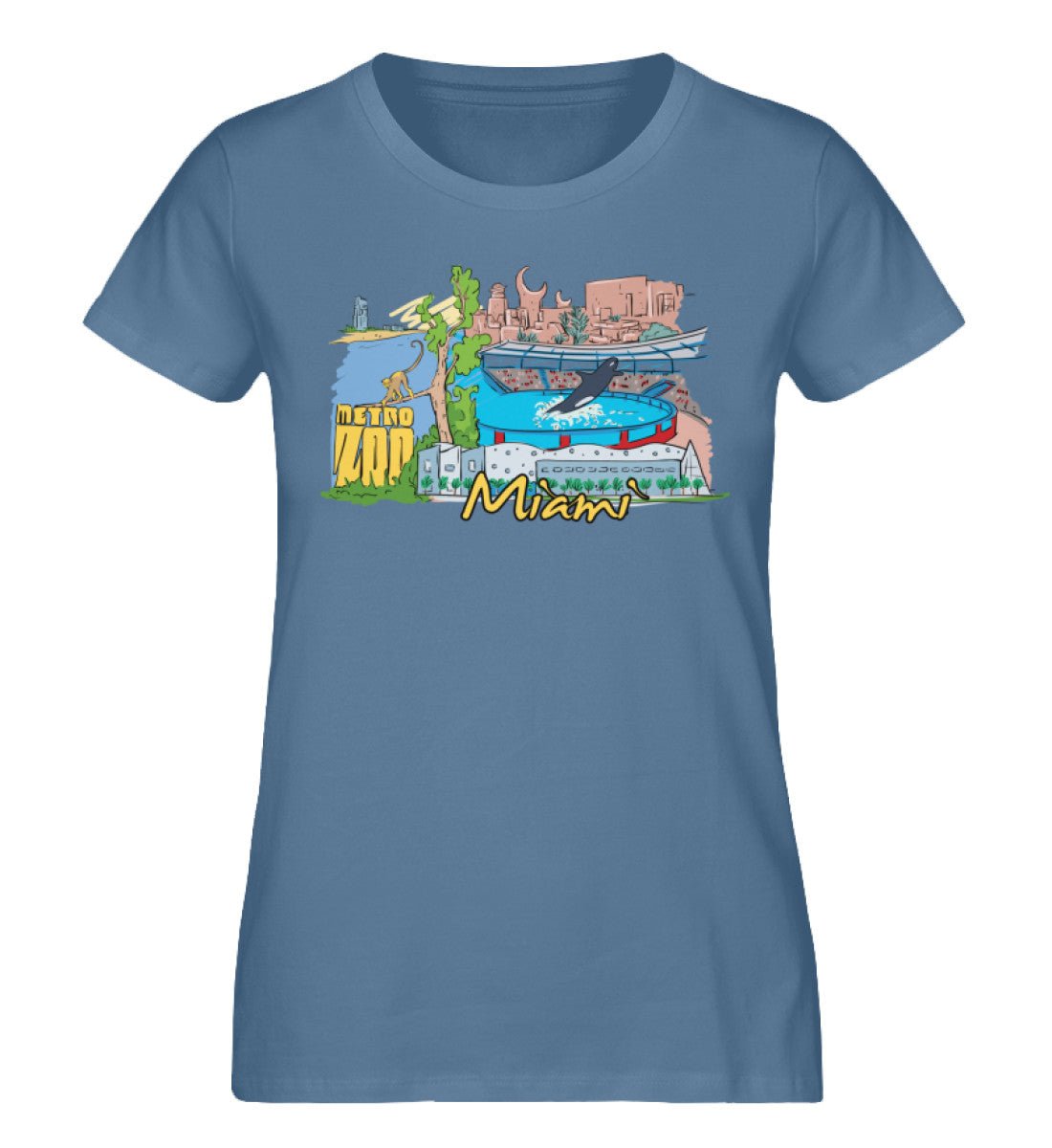 Miami - Damen Premium Organic Shirt - AQ.Vogue