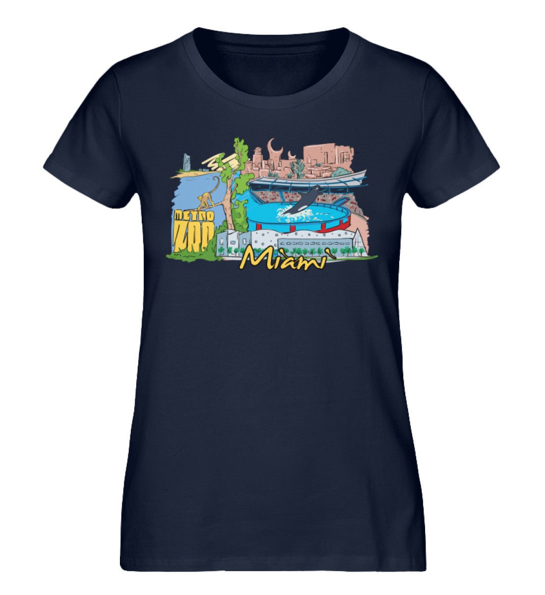 Miami - Damen Premium Organic Shirt - AQ.Vogue