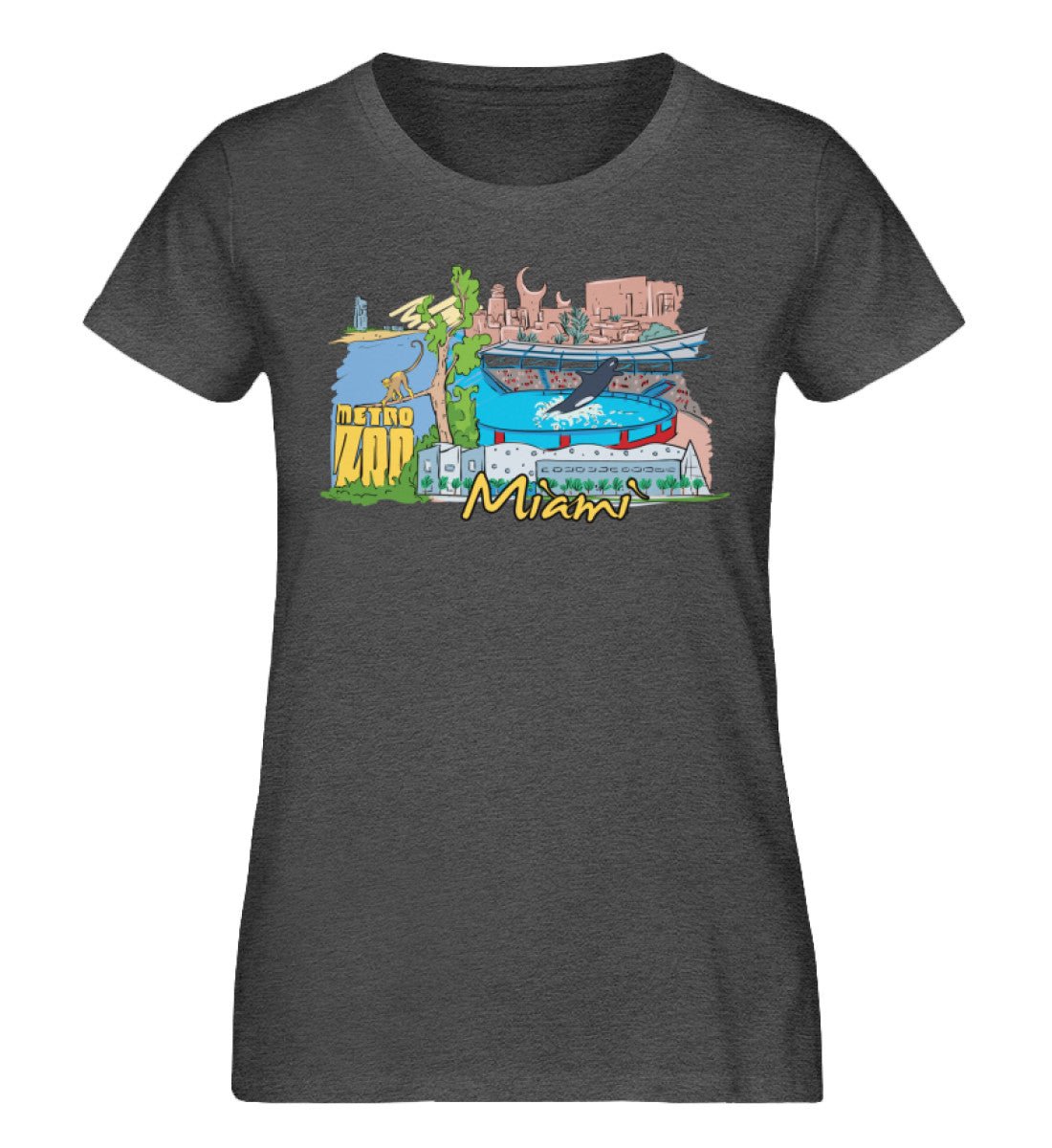 Miami - Damen Premium Organic Shirt - AQ.Vogue