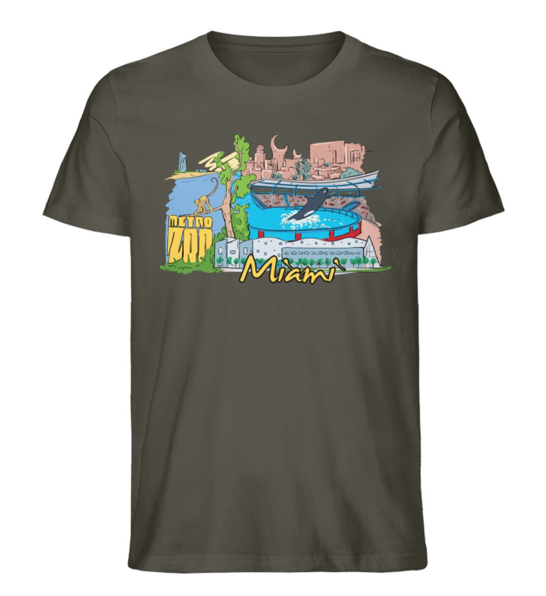 Miami - Herren Premium Organic Shirt - AQ.Vogue