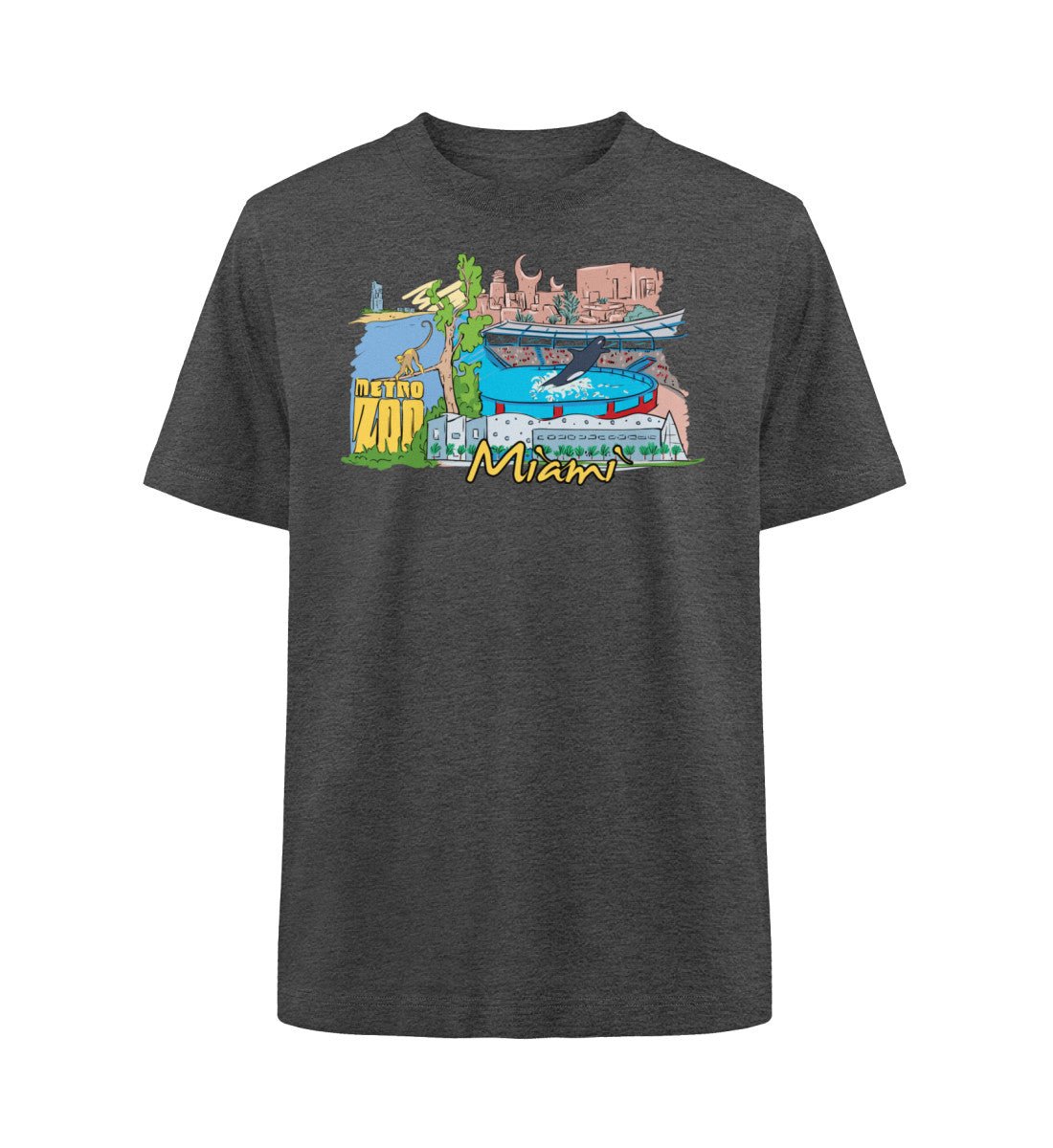 Miami - Organic Heavy Oversized T-Shirt - AQ.Vogue