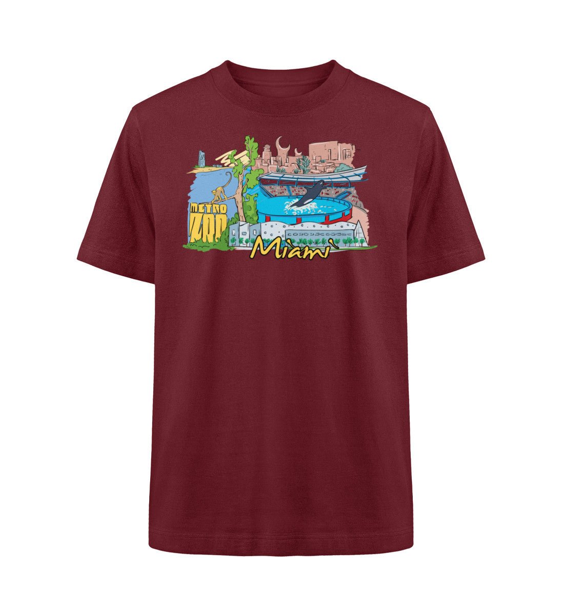 Miami - Organic Heavy Oversized T-Shirt - AQ.Vogue