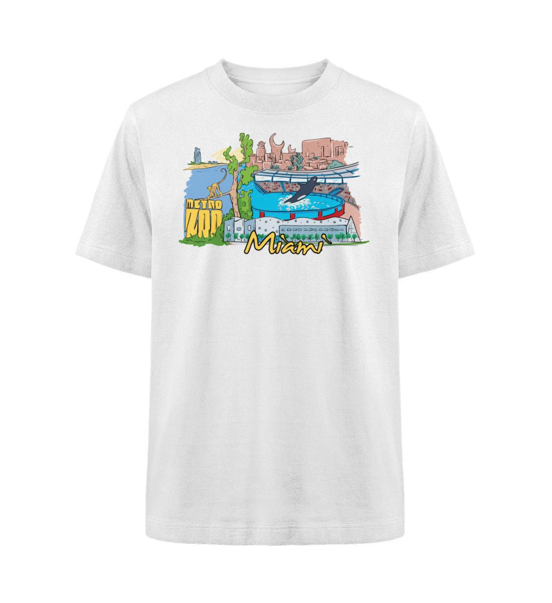 Miami - Organic Heavy Oversized T-Shirt - AQ.Vogue