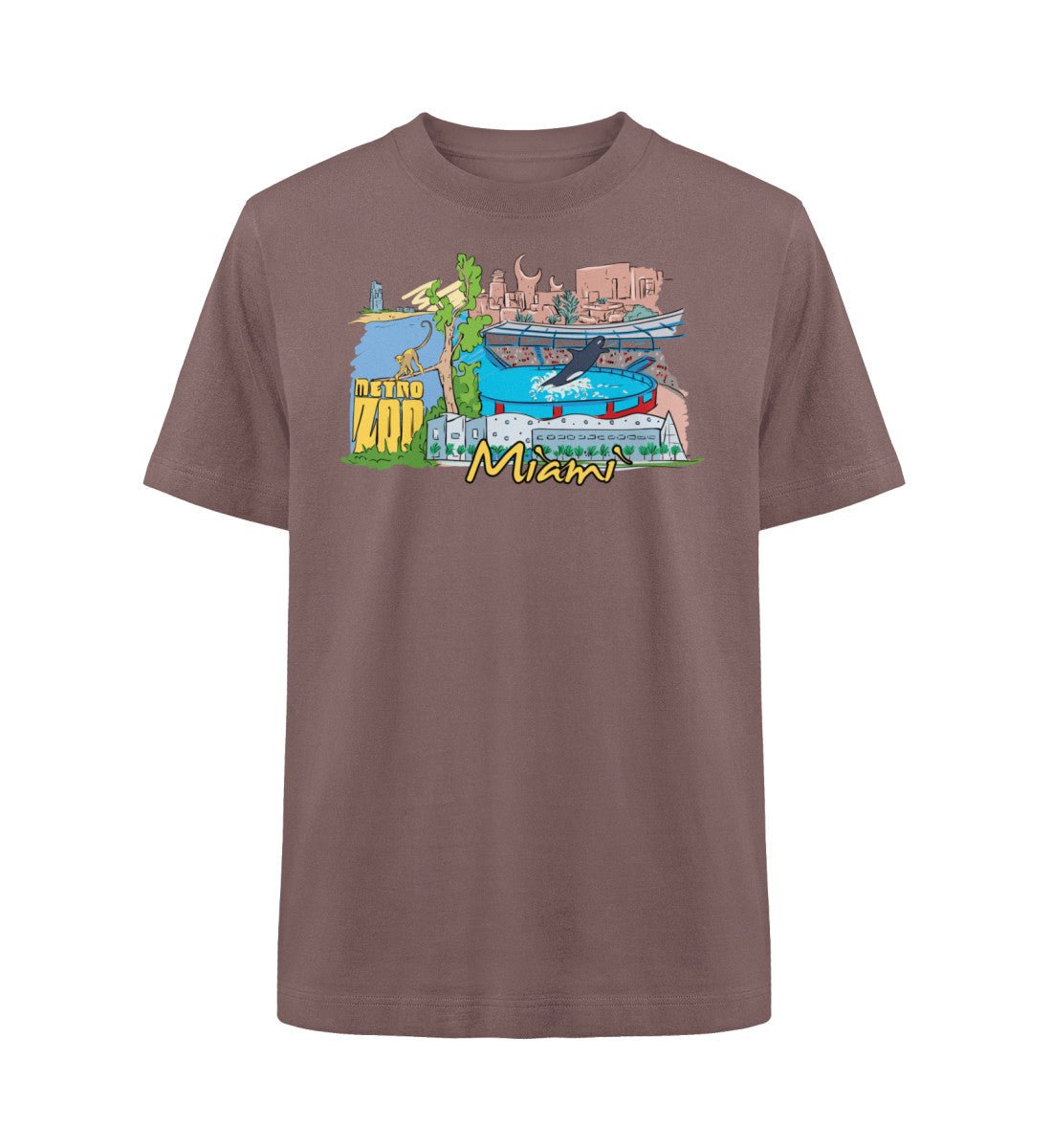 Miami - Organic Heavy Oversized T-Shirt - AQ.Vogue