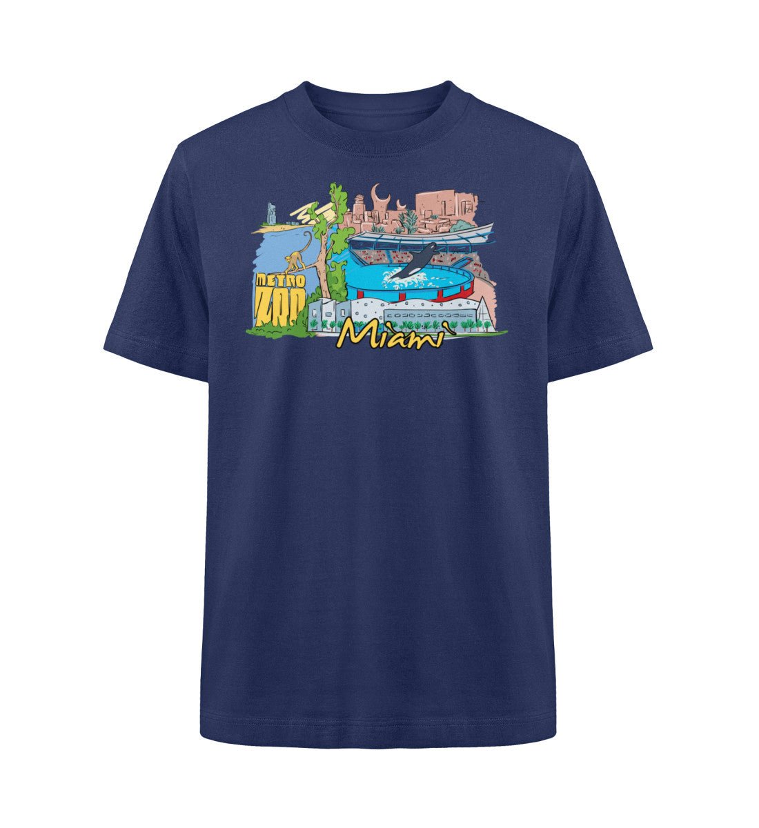 Miami - Organic Heavy Oversized T-Shirt - AQ.Vogue