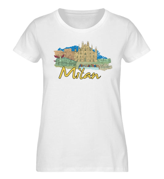 Milan - Damen Premium Organic Shirt - AQ.Vogue