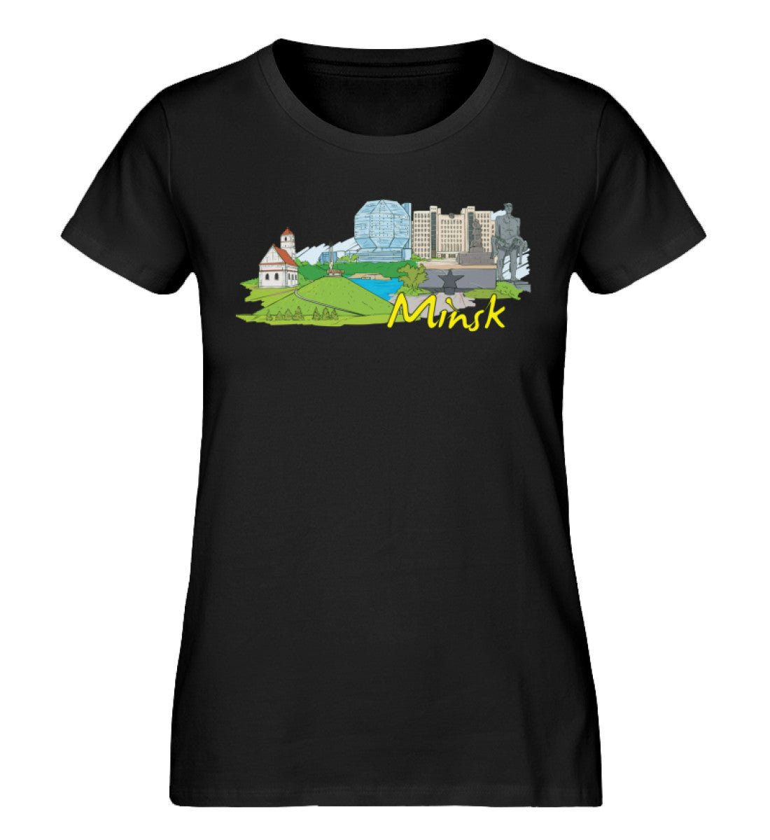 Minsk - Damen Premium Organic Shirt - AQ.Vogue