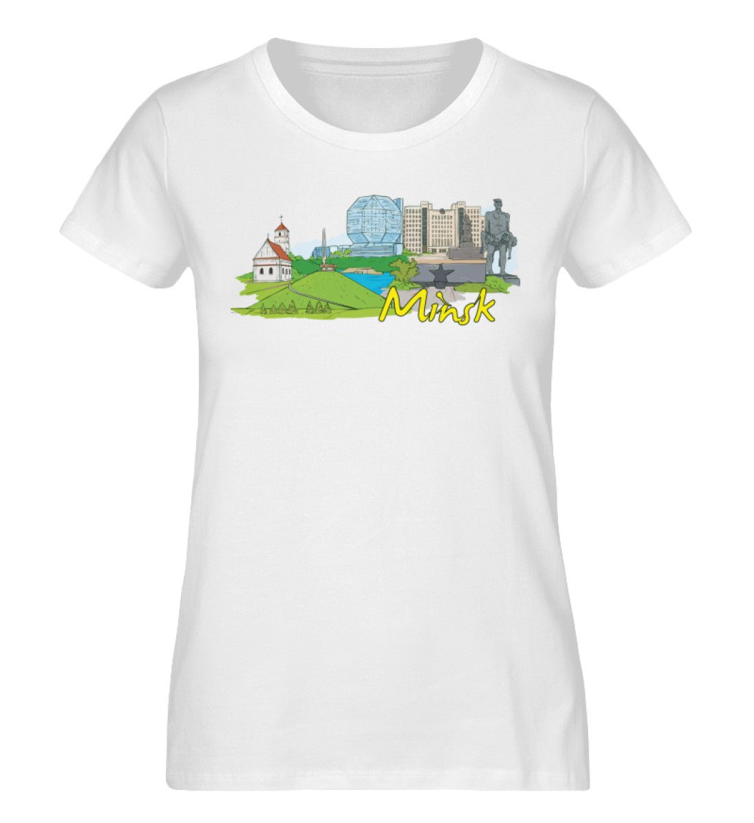 Minsk - Damen Premium Organic Shirt - AQ.Vogue