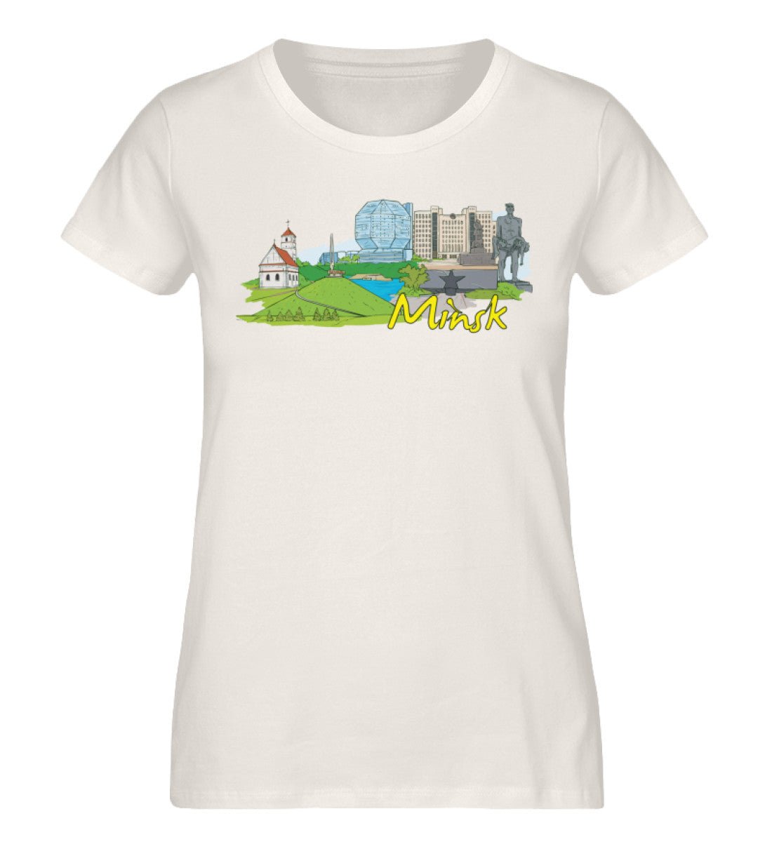 Minsk - Damen Premium Organic Shirt - AQ.Vogue
