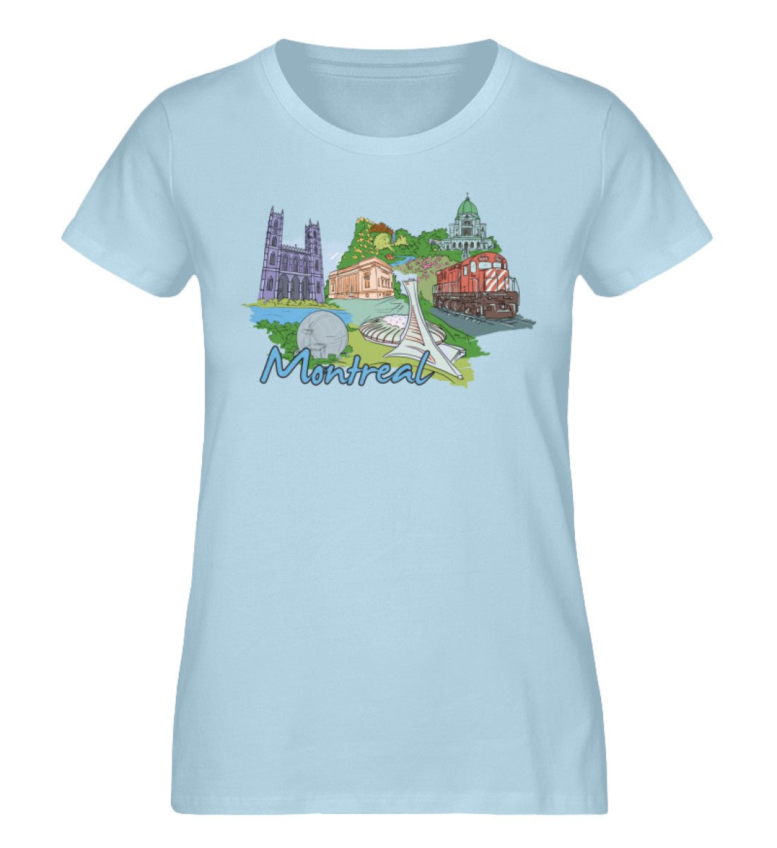 Montreal - Damen Premium Organic Shirt - AQ.Vogue