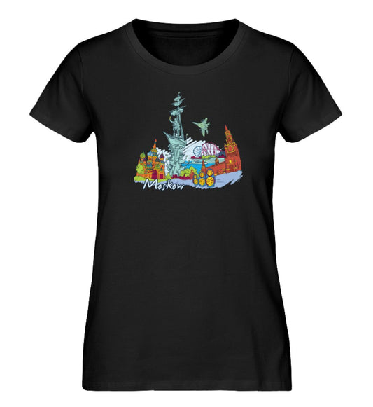 Moskau - Damen Premium Organic Shirt - AQ.Vogue