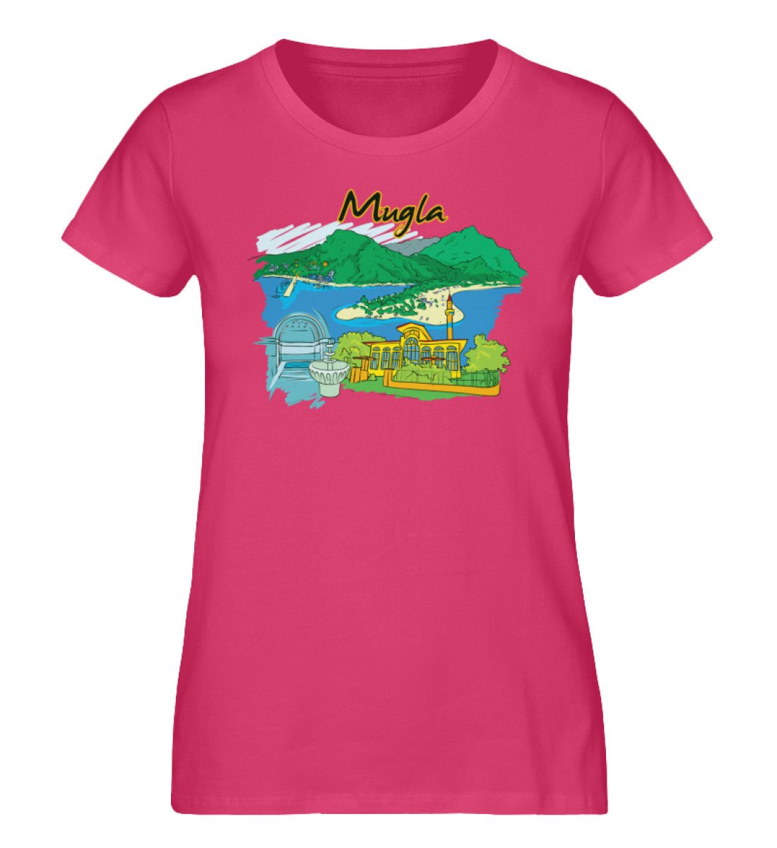 Mugla - Damen Premium Organic Shirt - AQ.Vogue