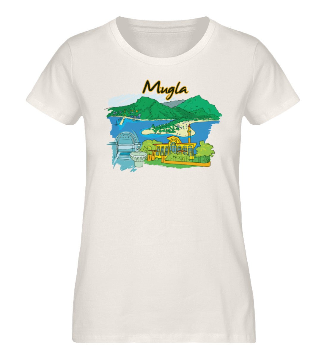 Mugla - Damen Premium Organic Shirt - AQ.Vogue