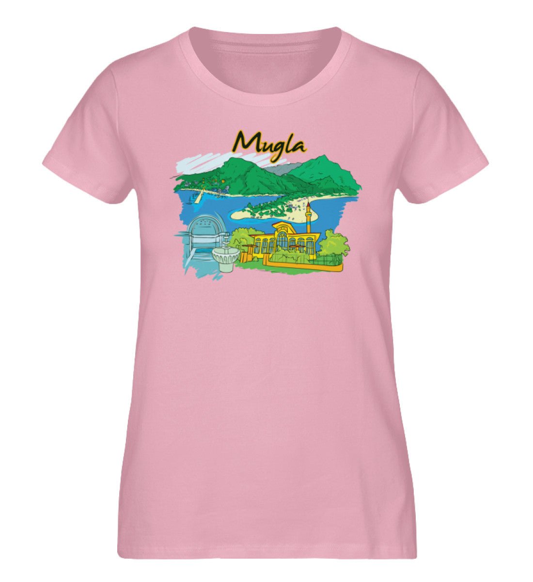 Mugla - Damen Premium Organic Shirt - AQ.Vogue