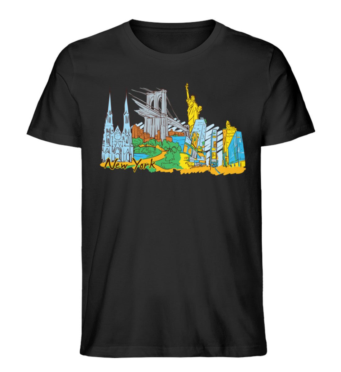 New York - Herren Premium Organic Shirt - AQ.Vogue