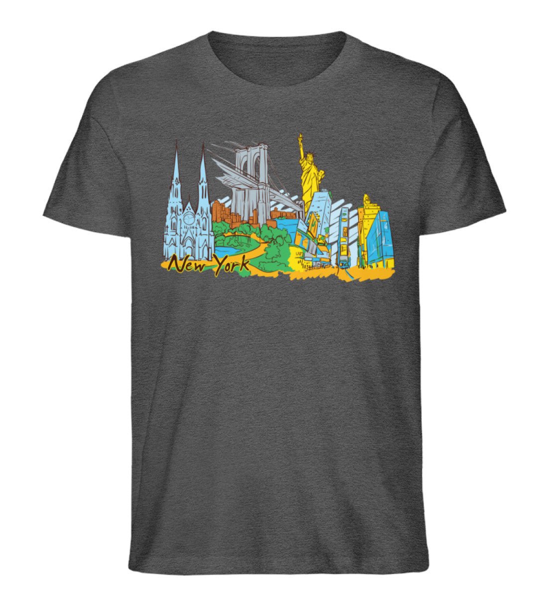 New York - Herren Premium Organic Shirt - AQ.Vogue