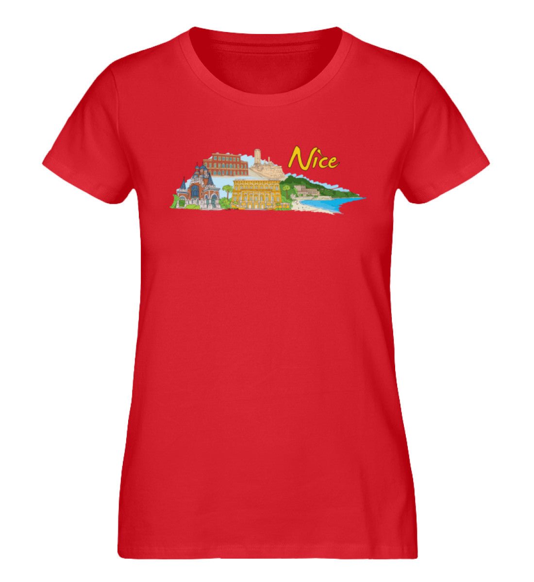 Nizza - Damen Premium Organic Shirt - AQ.Vogue