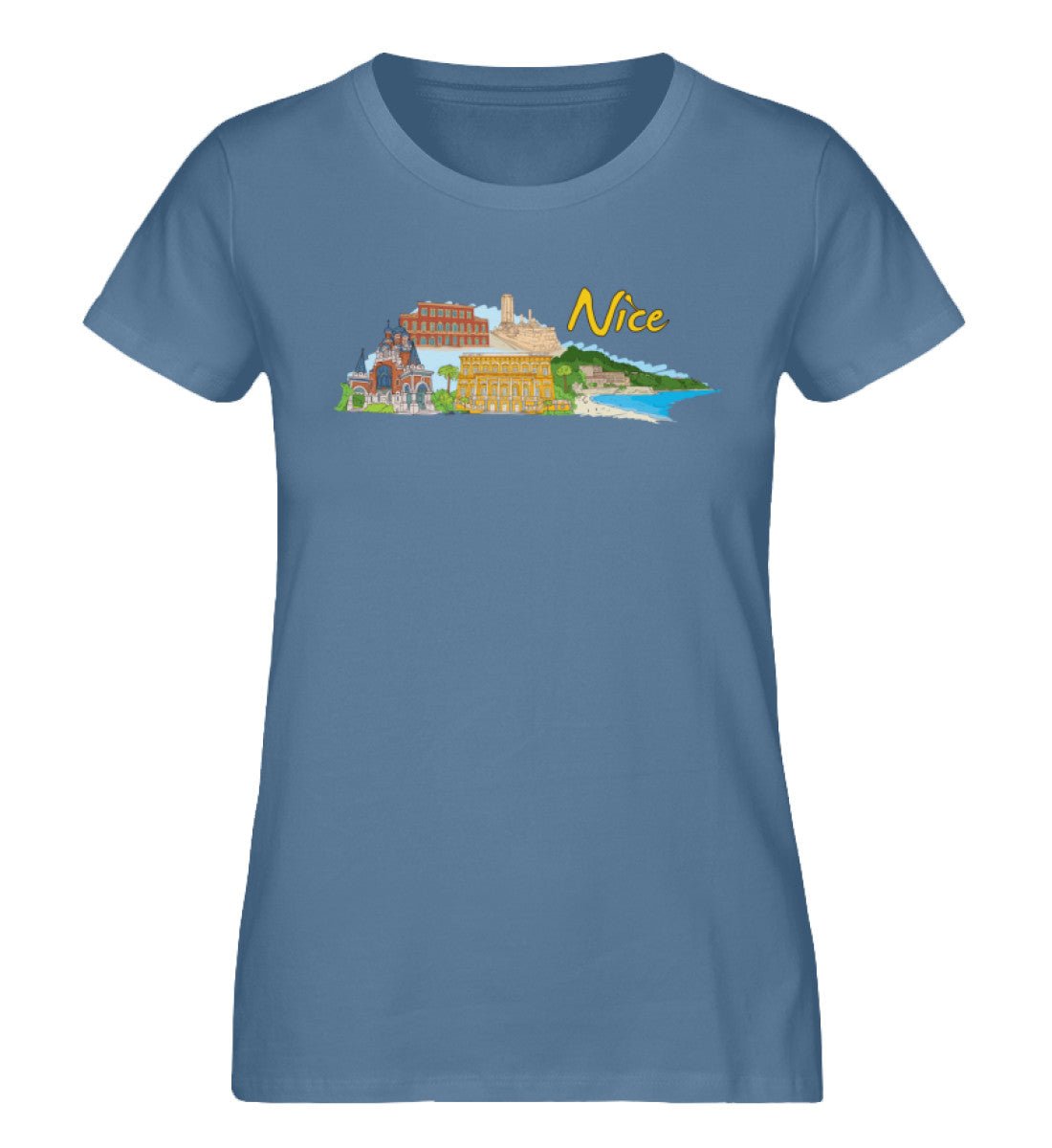 Nizza - Damen Premium Organic Shirt - AQ.Vogue
