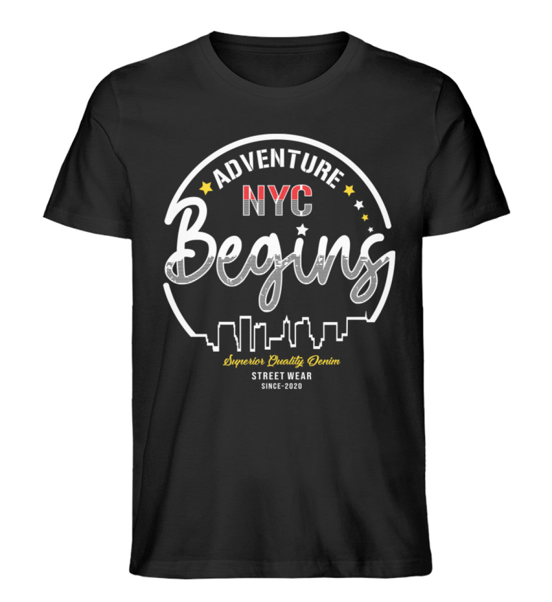 NYC - Herren Premium Organic Shirt - AQ.Vogue