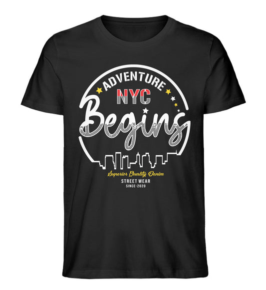 NYC - Herren Premium Organic Shirt - AQ.Vogue